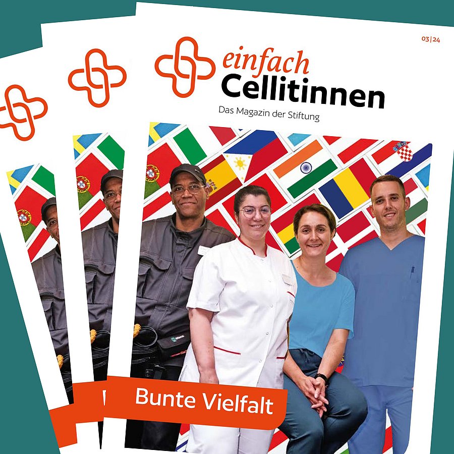 Cover der Zeitschrift einfach Cellitinnen, Ausgabe 3/2024